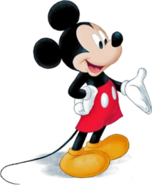 Micky Mouse Character Mascot